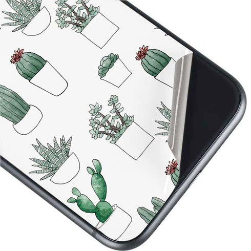 Succulent Pattern iPhone 11 Skin