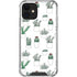 Succulent Pattern iPhone 12 Clear Case