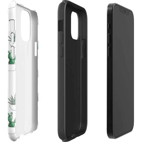 Succulent Pattern iPhone 12 Impact Case