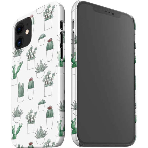 Succulent Pattern iPhone 12 Mini Lite Case