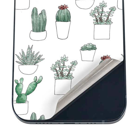 Succulent Pattern iPhone 12 Mini Skin