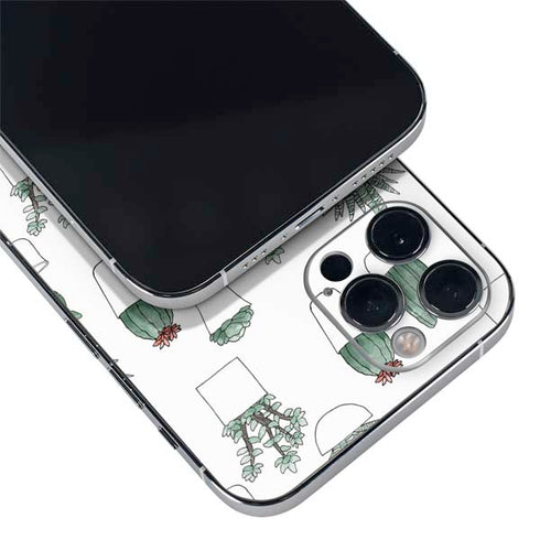 Succulent Pattern iPhone 12 Pro Max Skin
