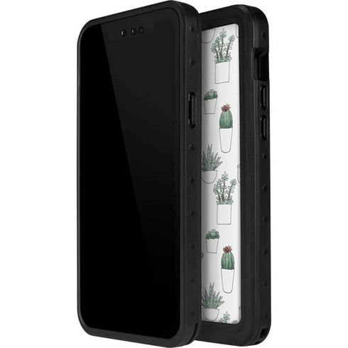 Succulent Pattern iPhone 12 Pro Waterproof Case