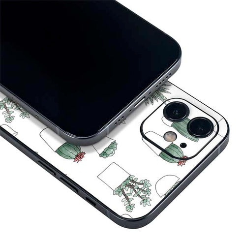 Succulent Pattern iPhone 12 Skin