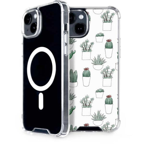 Succulent Pattern iPhone 13 MagSafe Case