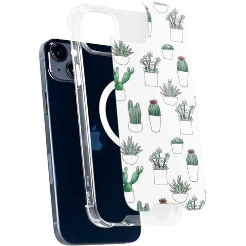 Succulent Pattern iPhone 13 MagSafe Case