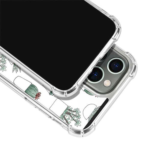 Succulent Pattern iPhone 13 Pro Clear Case