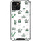 Succulent Pattern iPhone 14 Plus Clear Case
