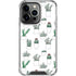 Succulent Pattern iPhone 15 Pro Clear Case