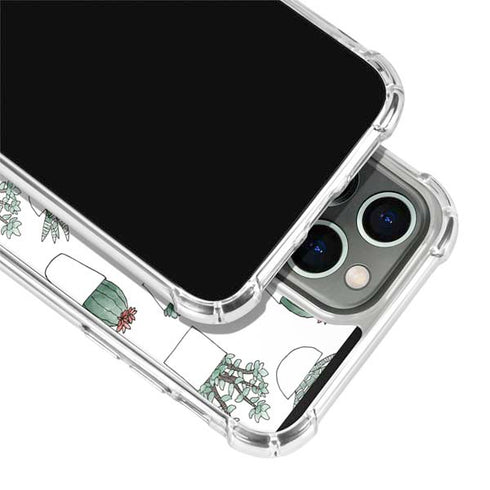 Succulent Pattern iPhone 15 Pro Clear Case