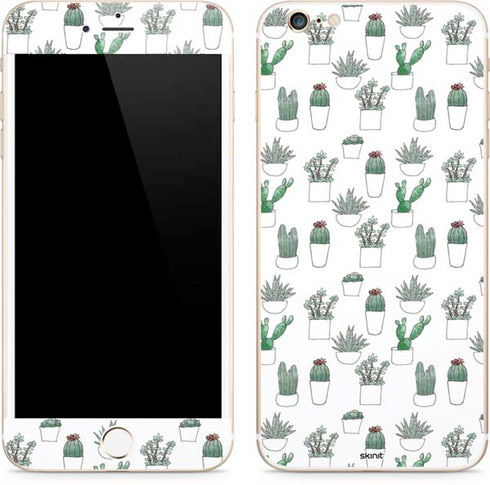 Succulent Pattern iPhone 6/6s Plus Skin