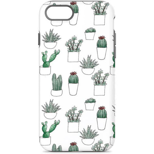 Succulent Pattern iPhone 8 Pro Case