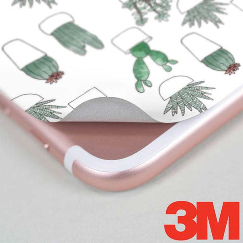 Succulent Pattern iPhone 8 Skin