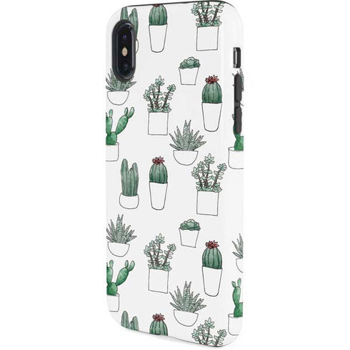 Succulent Pattern iPhone X Pro Case