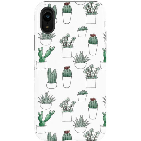 Succulent Pattern iPhone XR Pro Case