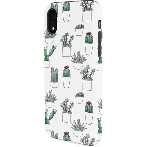 Succulent Pattern iPhone XR Pro Case