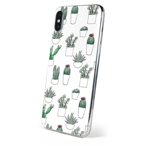 Succulent Pattern iPhone XS Max Skin