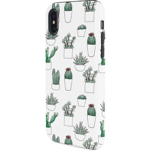 Succulent Pattern iPhone XS Pro Case