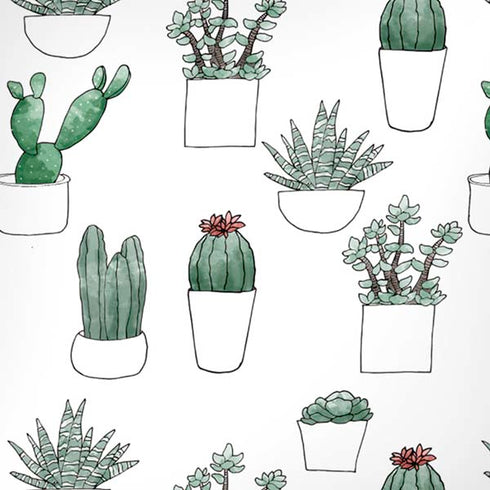 Succulent Pattern iPhone XS Skin