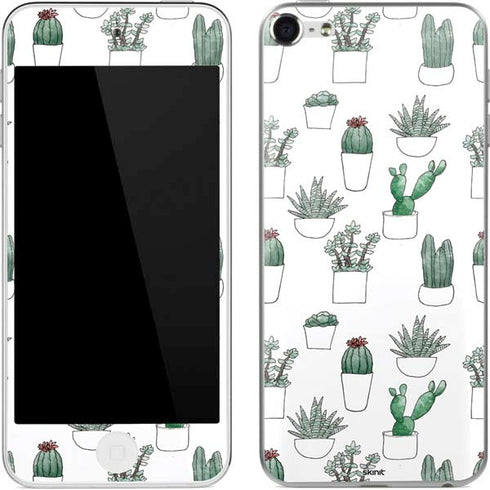 Succulent Pattern Apple iPod Skin