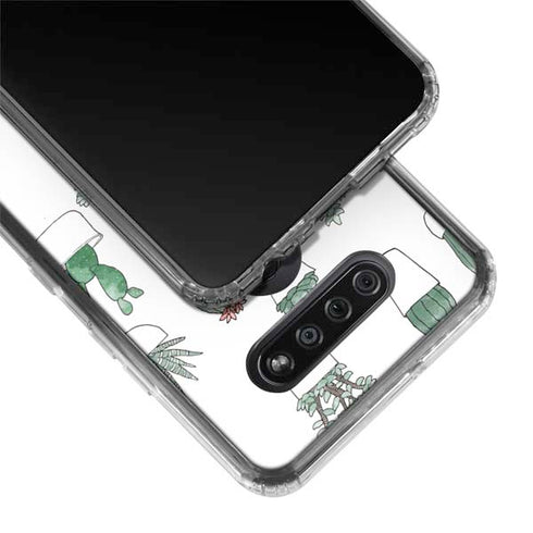 Succulent Pattern LG K51/Q51 Clear Case