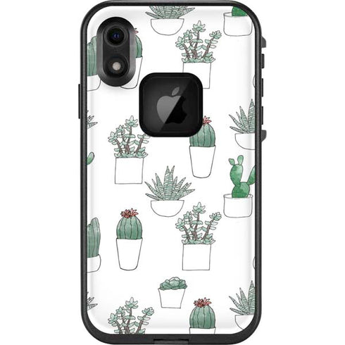 Succulent Pattern LifeProof Fre iPhone Skin