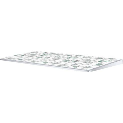 Succulent Pattern Magic Keyboard Skin