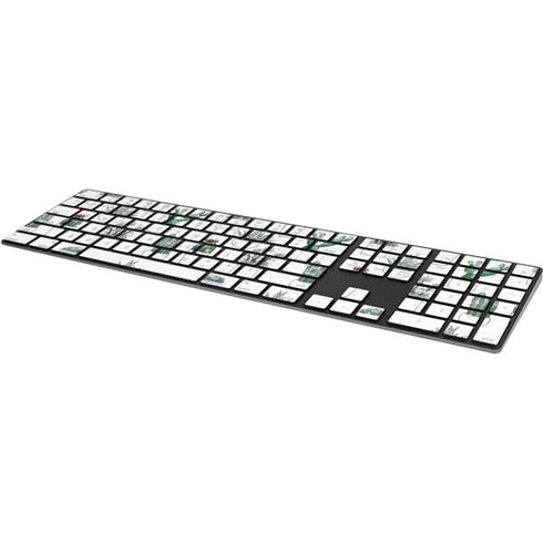 Succulent Pattern Magic Keyboard with Numeric Keypad Skin