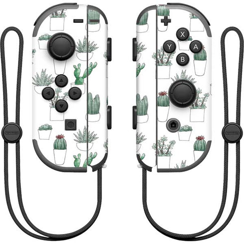 Succulent Pattern Nintendo Joy-Con (L/R) Controller Skin