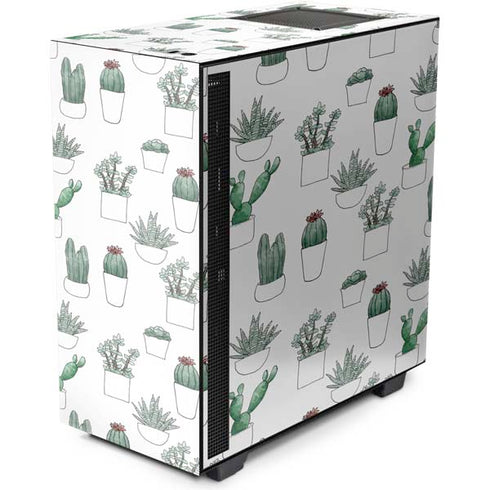 Succulent Pattern NZXT H510 Compact ATX Mid-Tower Case Skin