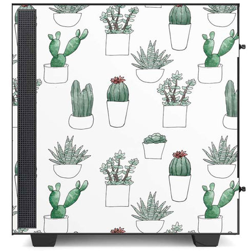 Succulent Pattern NZXT H510 Compact ATX Mid-Tower Case Skin