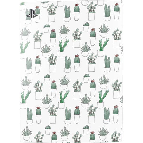 Succulent Pattern PS5 Digital Edition Console Skin