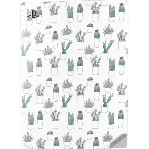 Succulent Pattern PS5 Digital Edition Console Skin