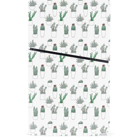 Succulent Pattern PS5 Slim Digital Edition Bundle Skin