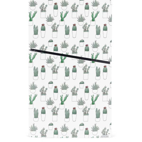 Succulent Pattern PS5 Slim Digital Edition Console Skin