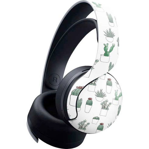 Succulent Pattern PULSE 3D Wireless Headset for PS5 Skin