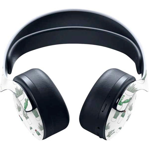 Succulent Pattern PULSE 3D Wireless Headset for PS5 Skin