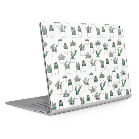 Succulent Pattern Surface Book 2 13.5in Skin