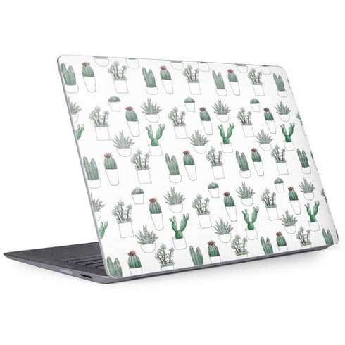 Succulent Pattern Surface Laptop 2 Skin