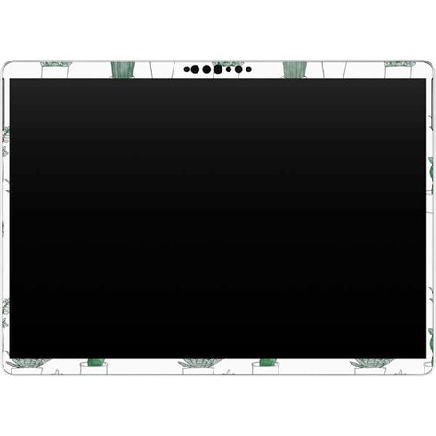 Succulent Pattern Surface Pro 8 Skin