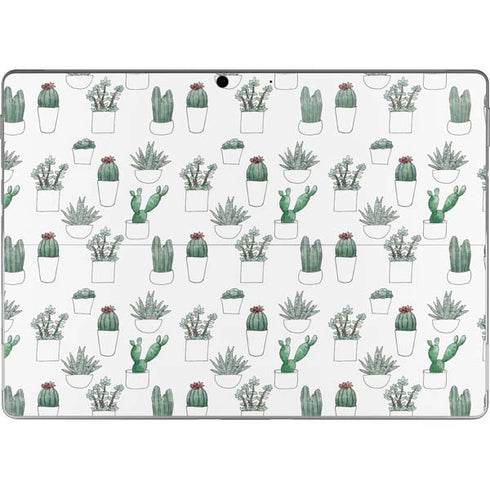 Succulent Pattern Surface Pro 9 Skin