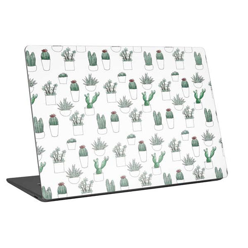 Succulent Pattern Universal Laptop 16.6in (13.4 x 9.7in) Skin