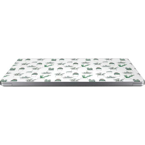 Succulent Pattern Universal Laptop 16.6in (13.4 x 9.7in) Skin