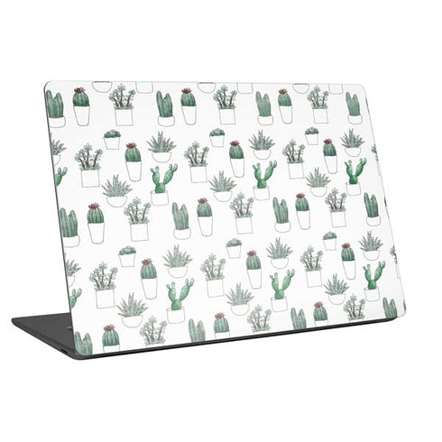 Succulent Pattern Universal Laptop 17in (13.8 x 10in) Skin