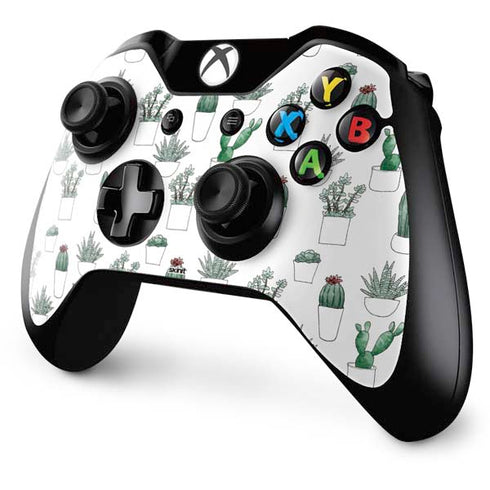 Succulent Pattern Xbox One Controller Skin
