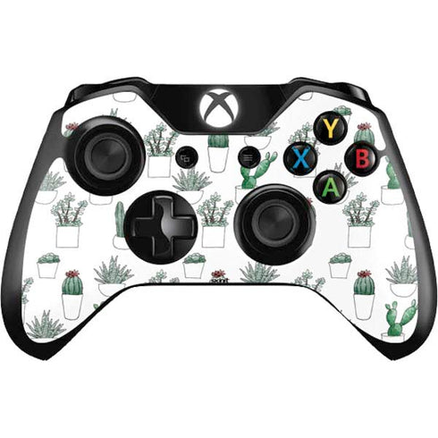 Succulent Pattern Xbox One Controller Skin