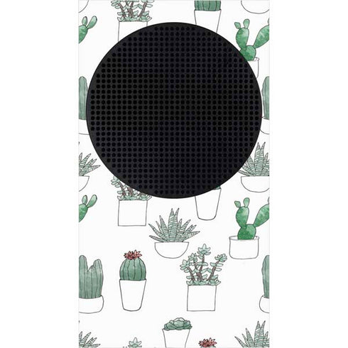 Succulent Pattern Xbox Series S Bundle Skin