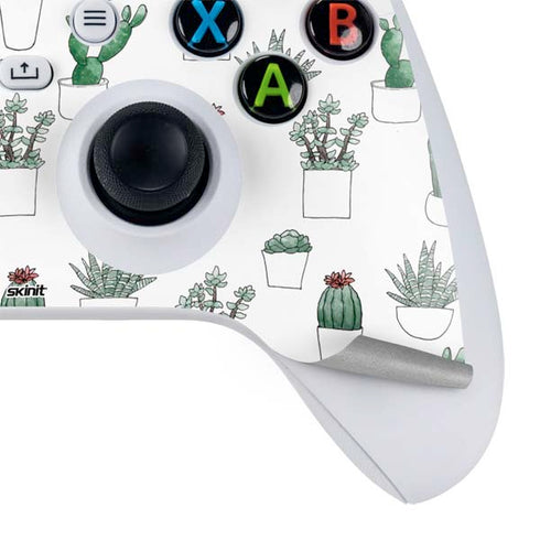 Succulent Pattern Xbox Series S Bundle Skin