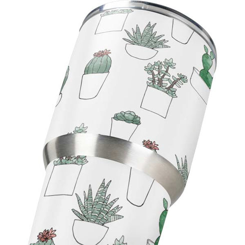 Succulent Pattern Yeti 30oz Rambler Tumbler Skin