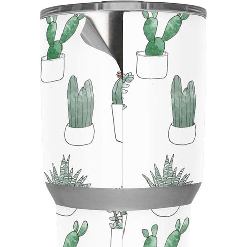 Succulent Pattern Yeti 30oz Rambler Tumbler Skin